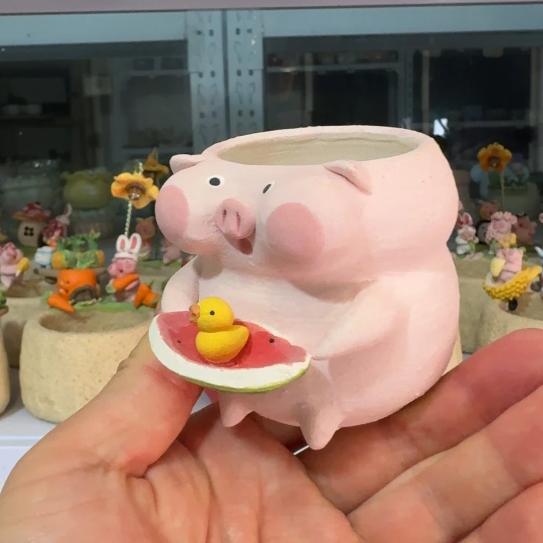 厂家直销手工花盆摆件