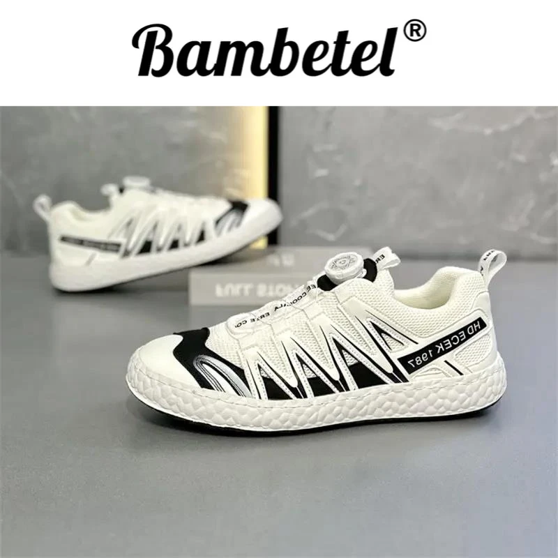 Bambetel新款轻奢夏季潮流男鞋软底耐磨网面透气男款鞋子百搭休闲