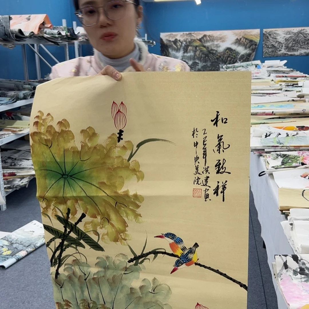 国画纯手绘作品欣赏国画