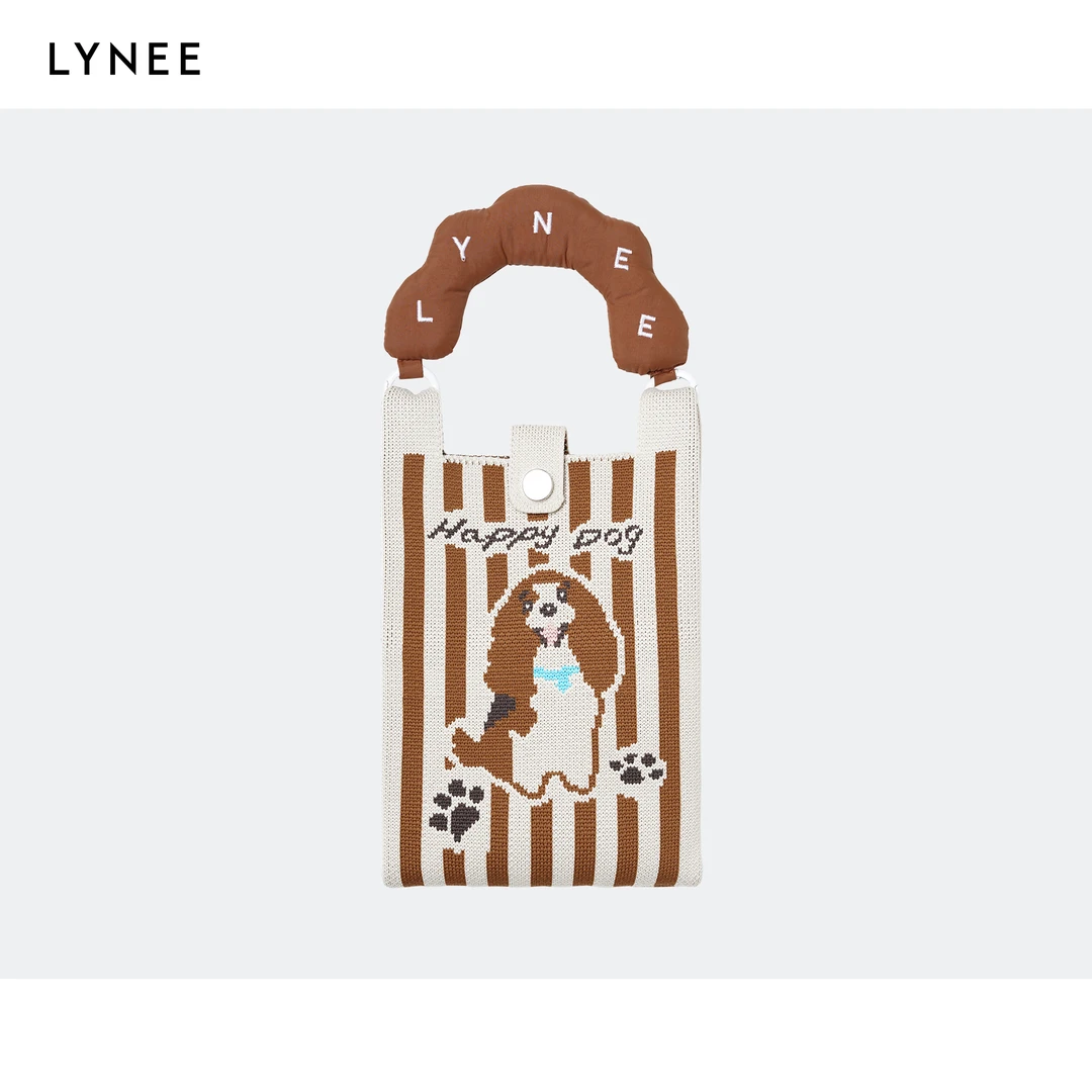 LYNEE 查理王子犬针织手提包 LZD2FSA002