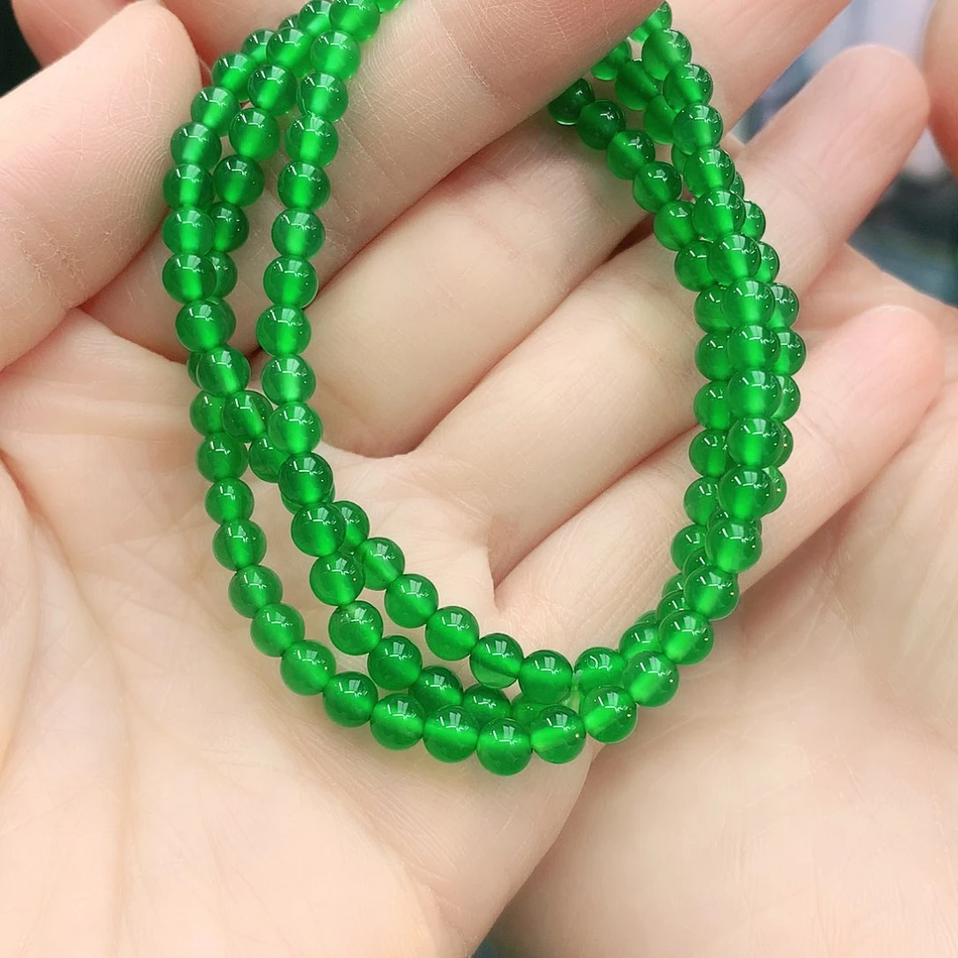 未镶嵌手链4mm玛瑙/玉髓