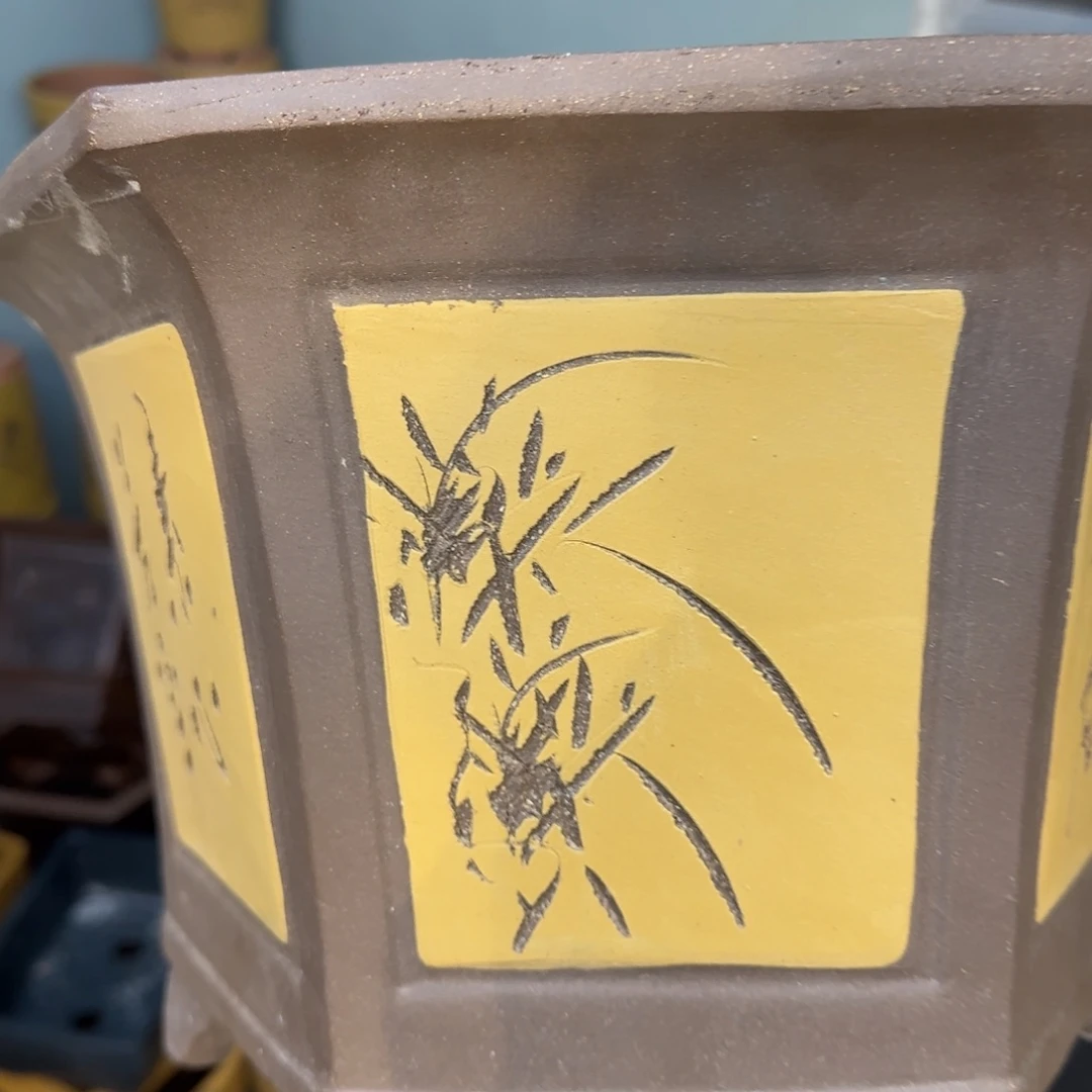 花盆紫砂口径33.21口径