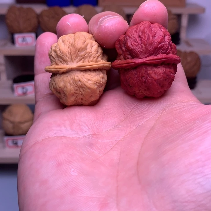 文玩核桃把件34月舍利阴阳35