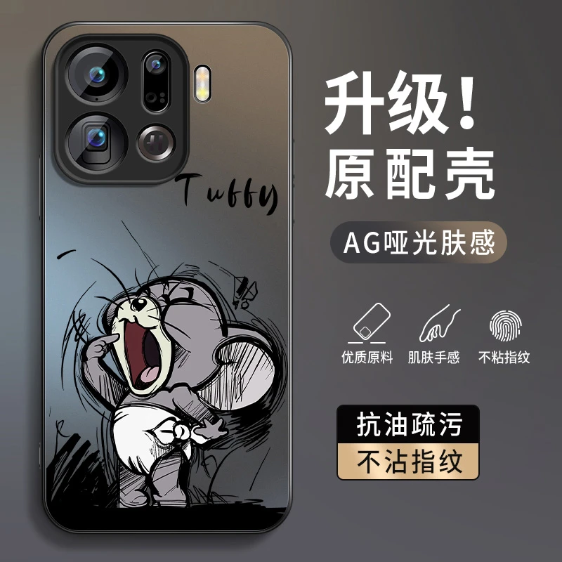 oppofindx9手机壳新款findx9pro防摔保护套男女外壳适用汤姆杰瑞