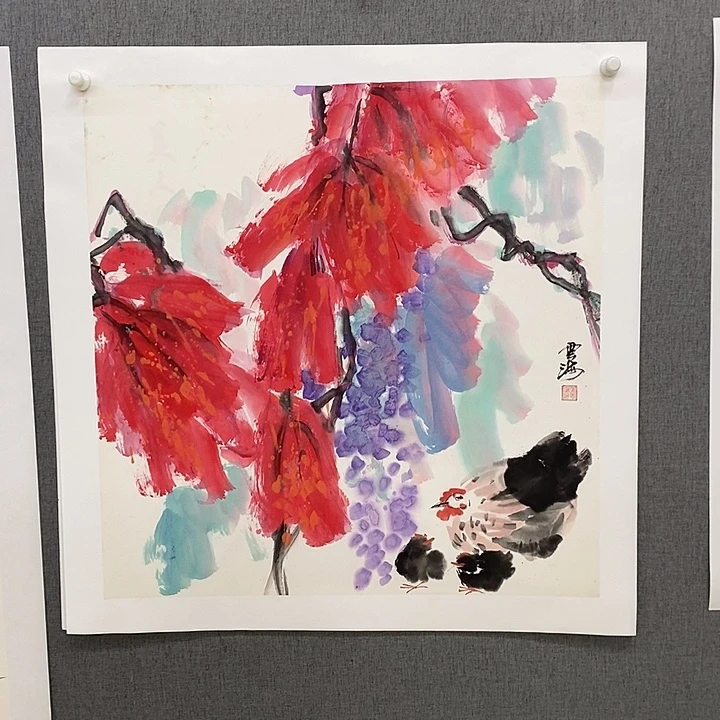 苏***2国画手写手绘作品103