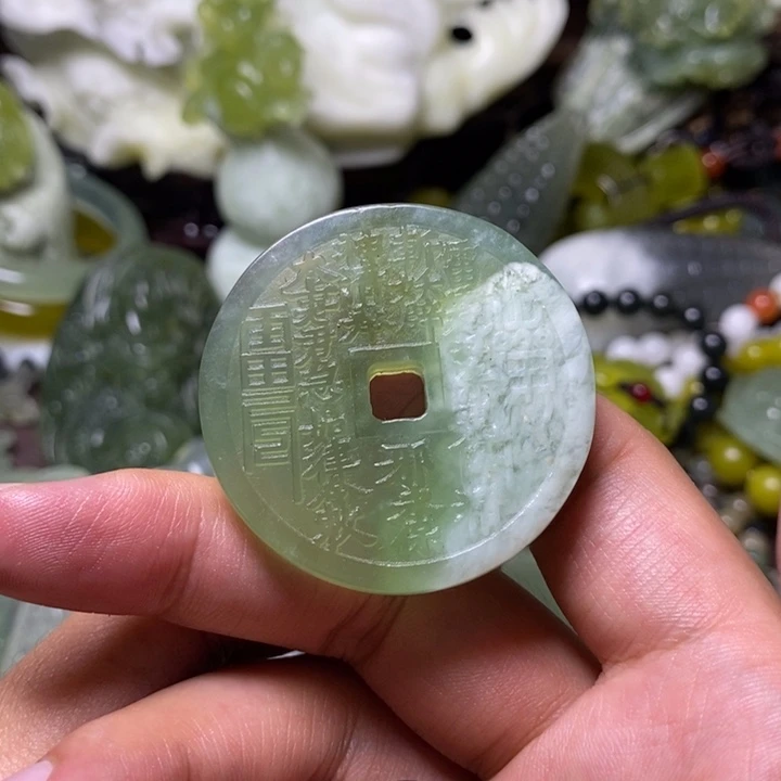 未镶嵌岫玉岫玉颈饰