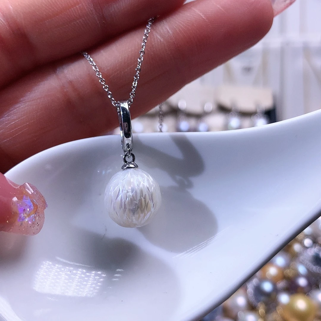 淡水珍珠颈饰合金