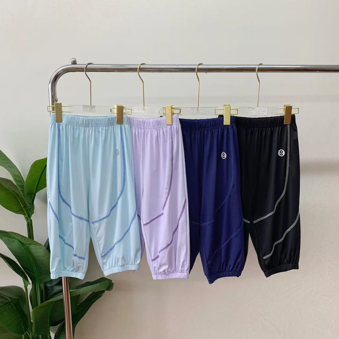 【拼接七分裤】儿童25年春夏新品舒适透气速干清爽七分裤