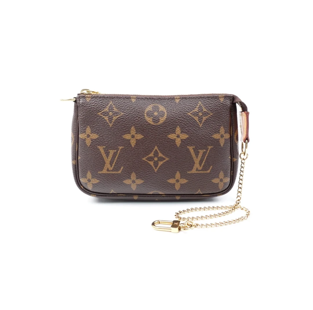 95新 LouisVuitton/路易威登 LV老花小号麻将链条包 D32093