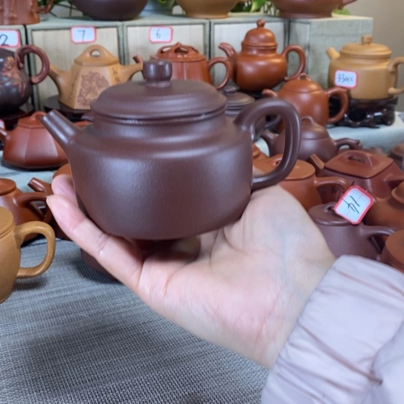 【闪购商品】紫砂茶壶中槽清德钟
