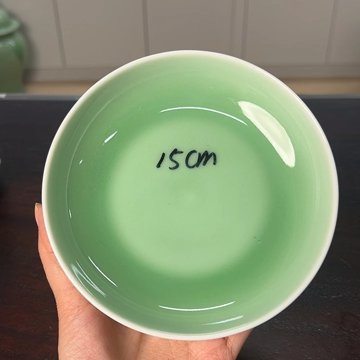 龙泉云间青瓷小米茶器