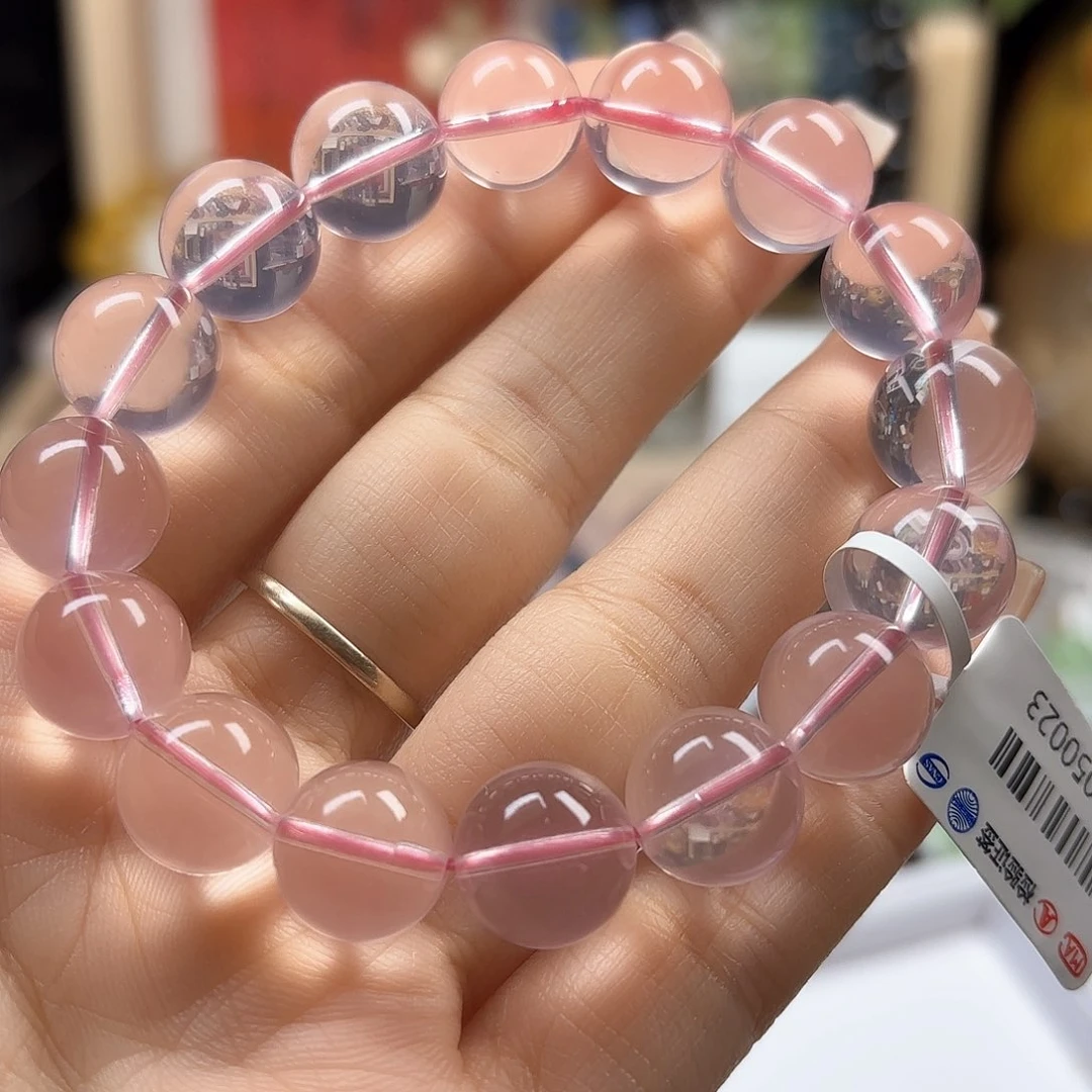 水晶手链未镶嵌莫粉12