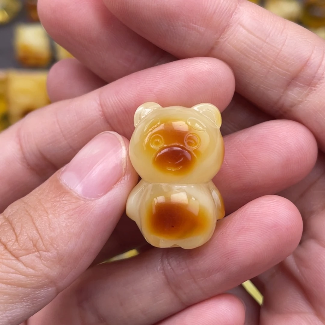 裸石琥珀未镶嵌蜜蜡