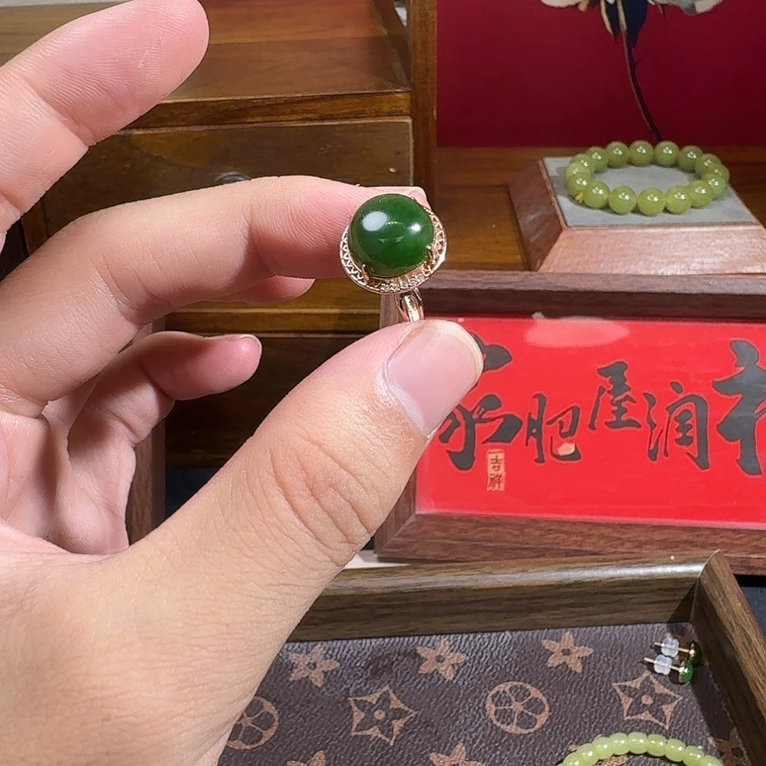 和田玉银S925镶嵌颈饰
