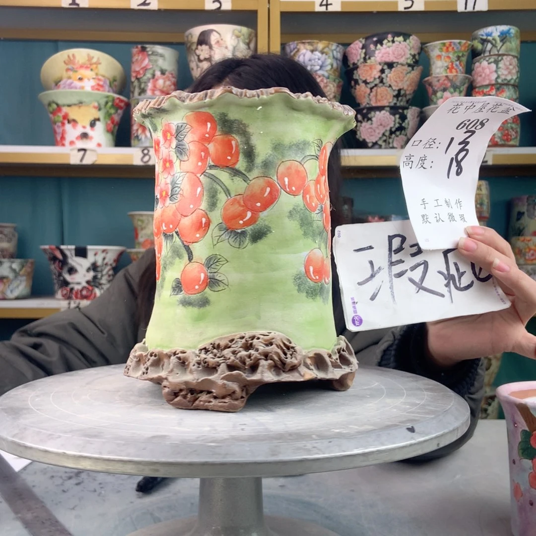 罐景德镇手工瑕疵608