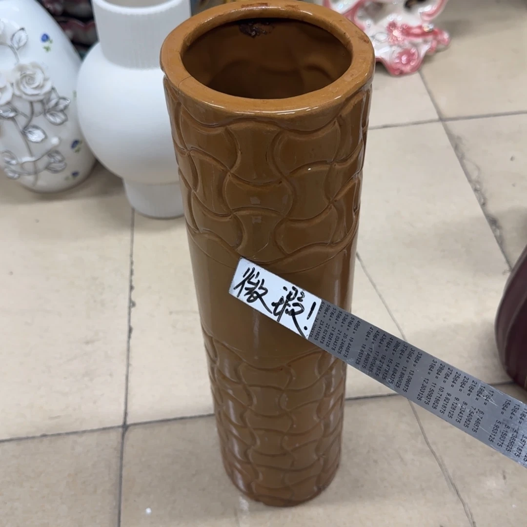 瓷片陶瓷工艺花瓶摆件