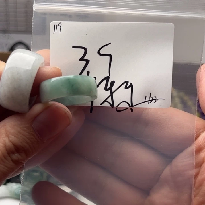 翡翠戒指未镶嵌乐*乐