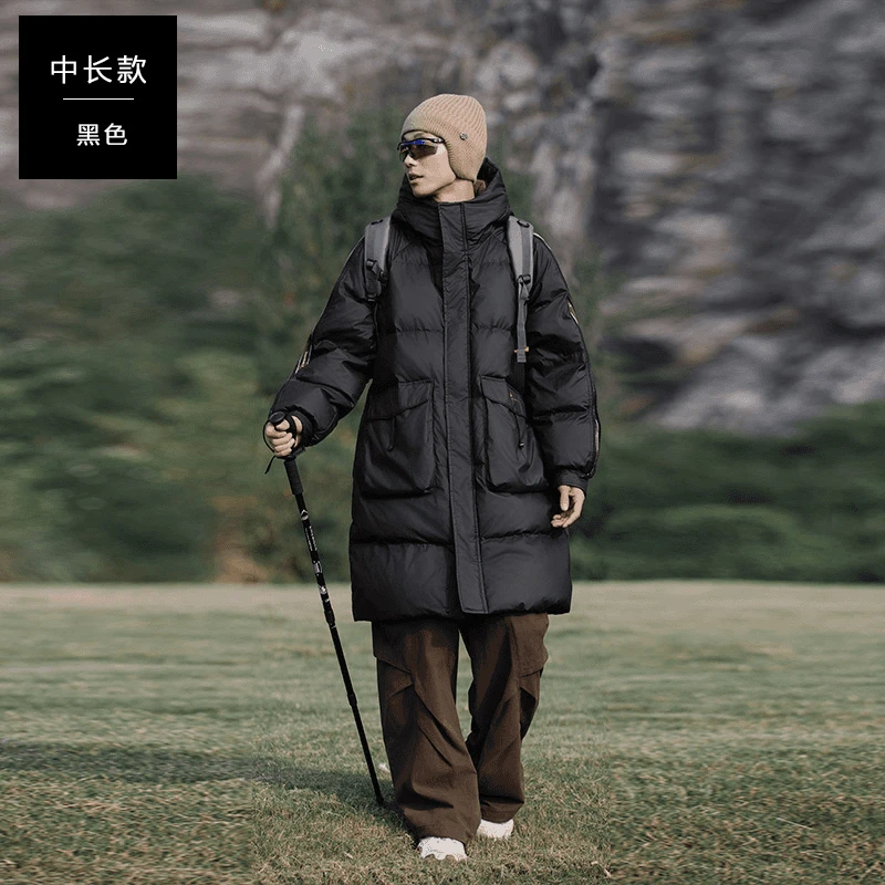 【专柜正品】中长款棉服
