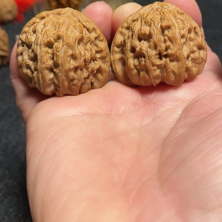 文玩核桃把件三角包