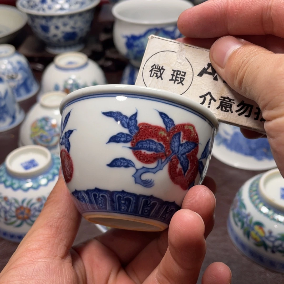 杯景德镇陶瓷现代手工陶瓷茶具
