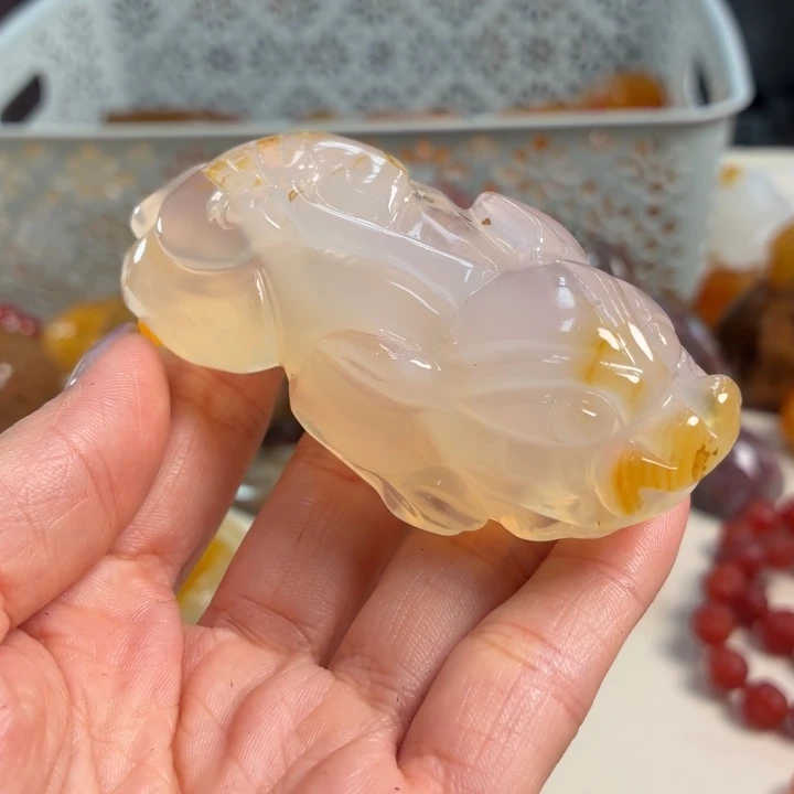 玛瑙/玉髓未镶嵌吊坠(不含链)