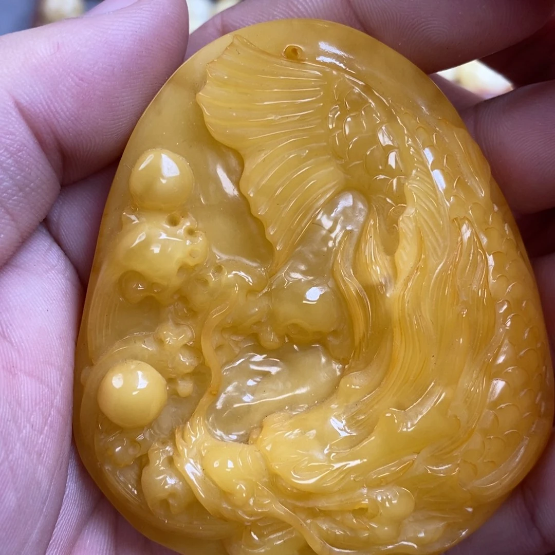 蜜蜡裸石未镶嵌其****8