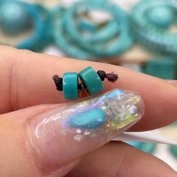 绿松石未镶嵌挂件