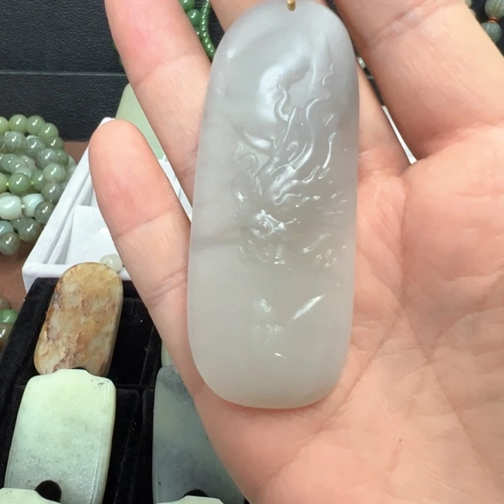 吊坠(不含链)未镶嵌和田玉小*