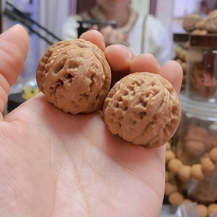 【闪购商品】文玩核桃把件39平谷元宝