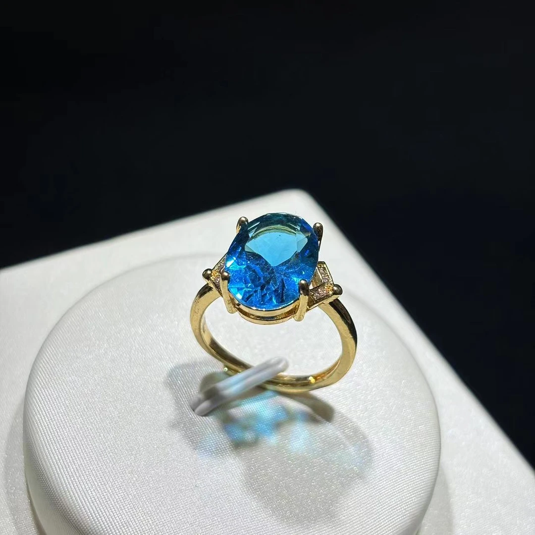 【符老板】a456-豪华设计款蛋面戒指-赠礼盒