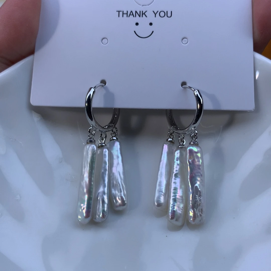 合金淡水珍珠耳环特价2439