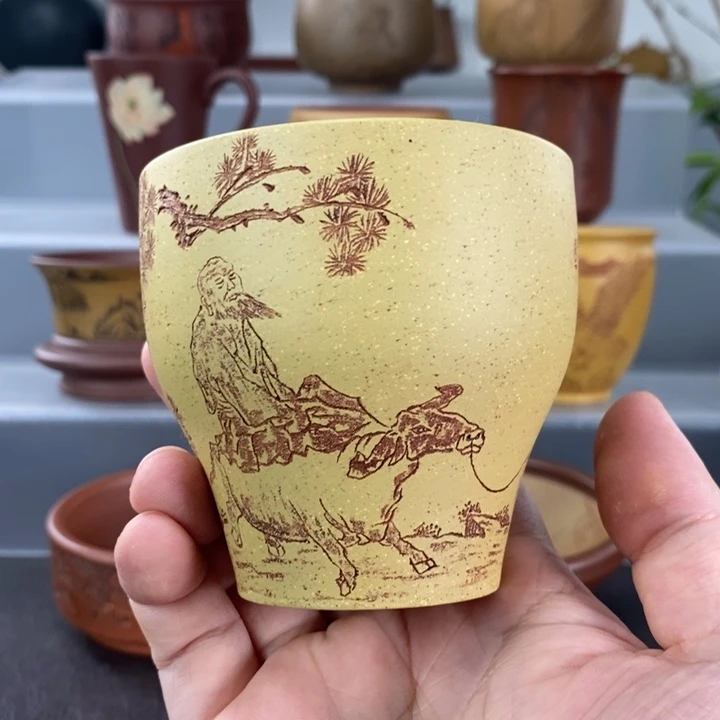 宜兴紫砂手工主人杯