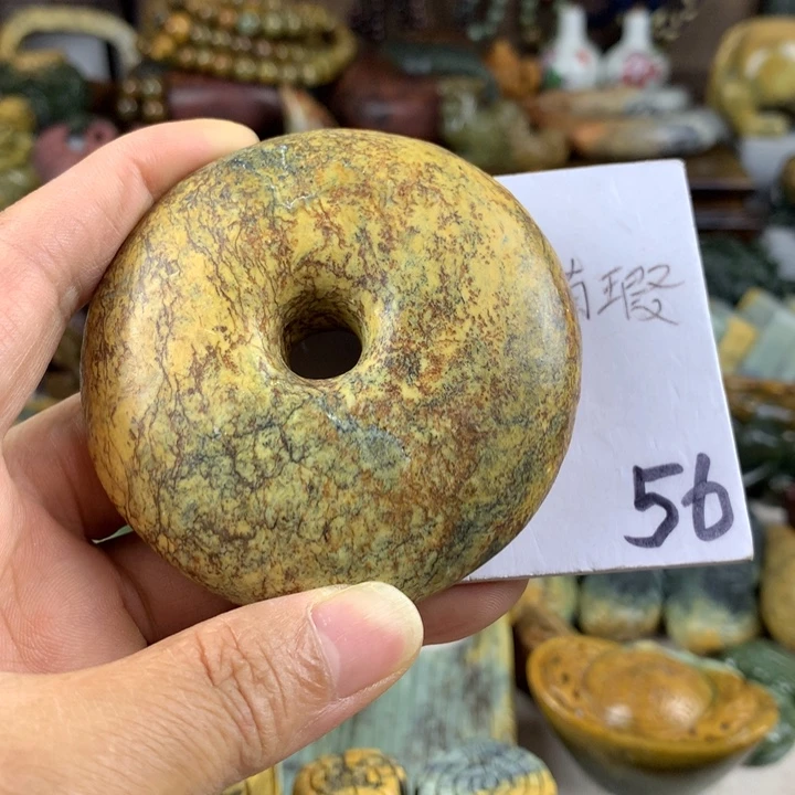 未镶嵌岫岩河磨玉（透闪石质玉）珠宝奇石