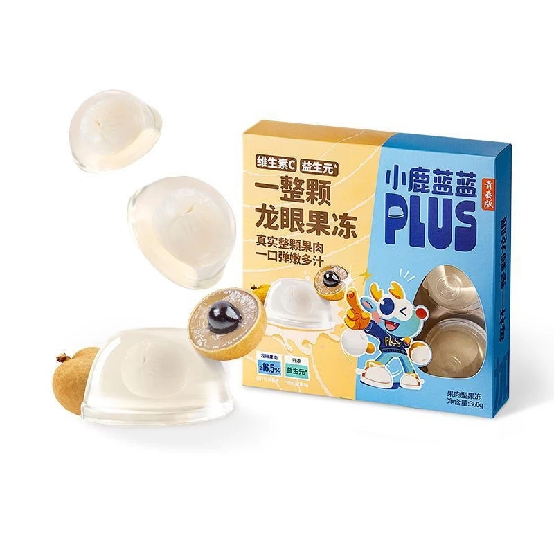小鹿蓝蓝一整颗果冻