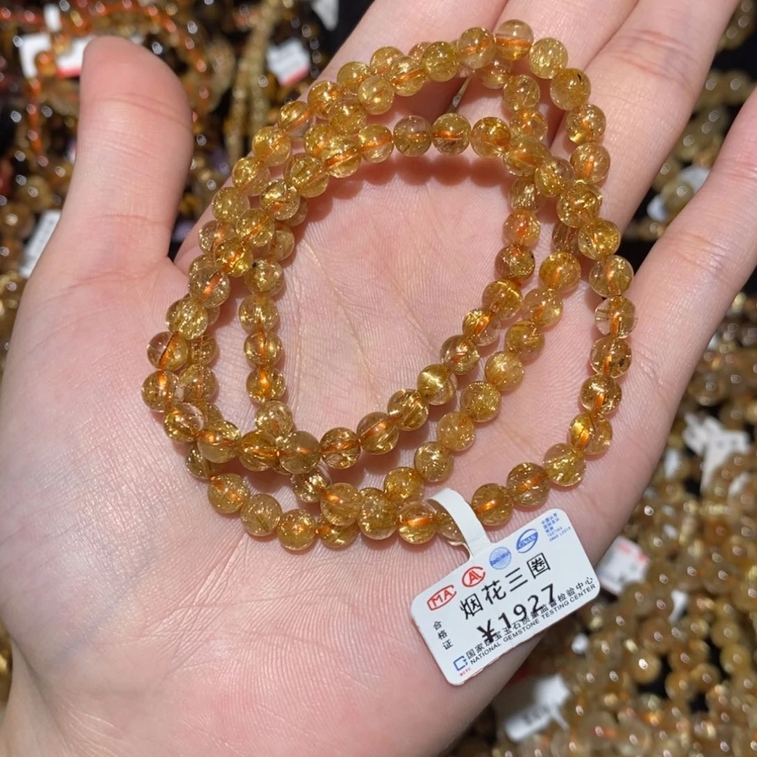 水晶手串未镶嵌手串