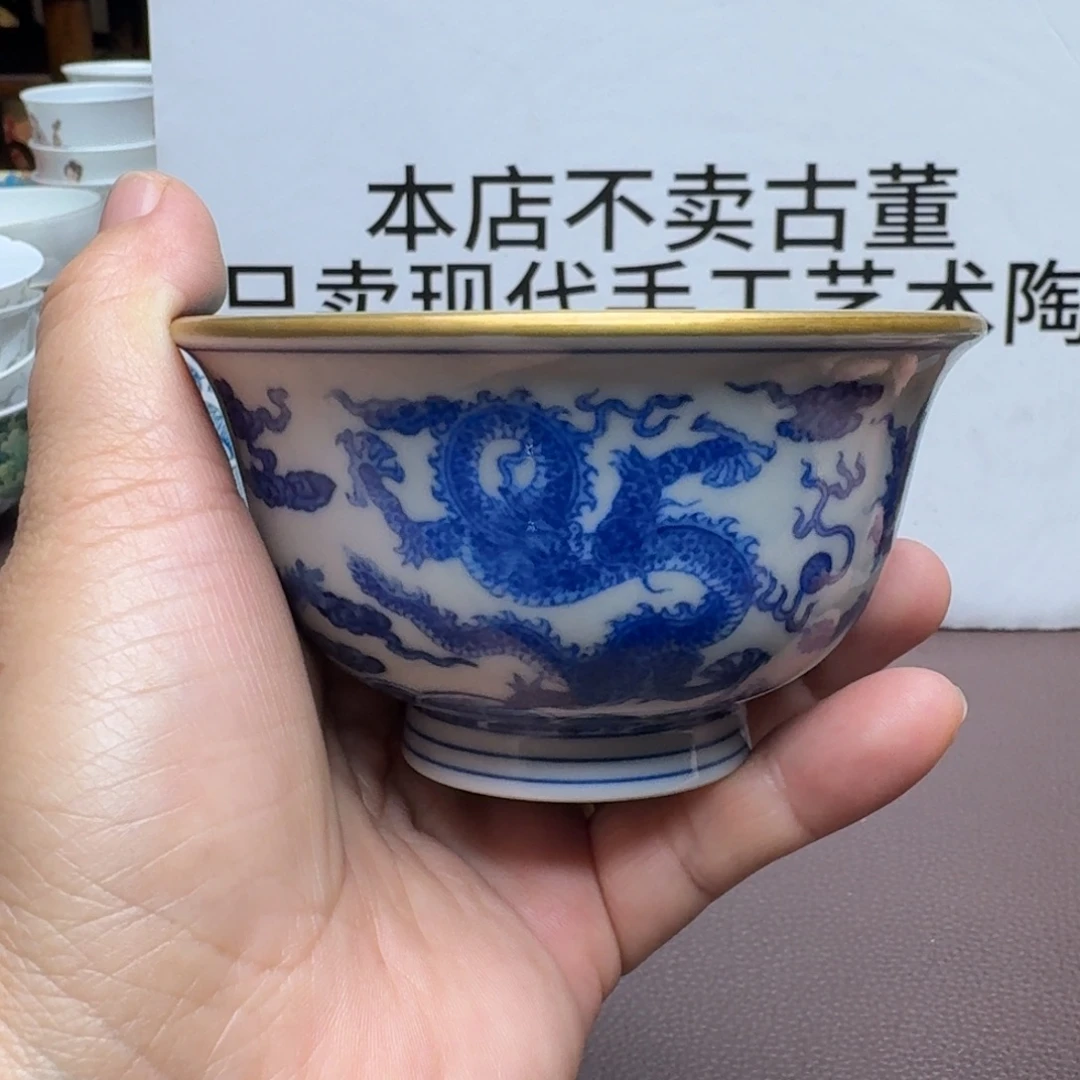 景德镇手工手绘展示