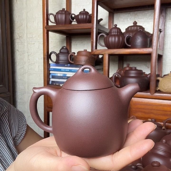 茶壶紫砂秦权260cc半手工