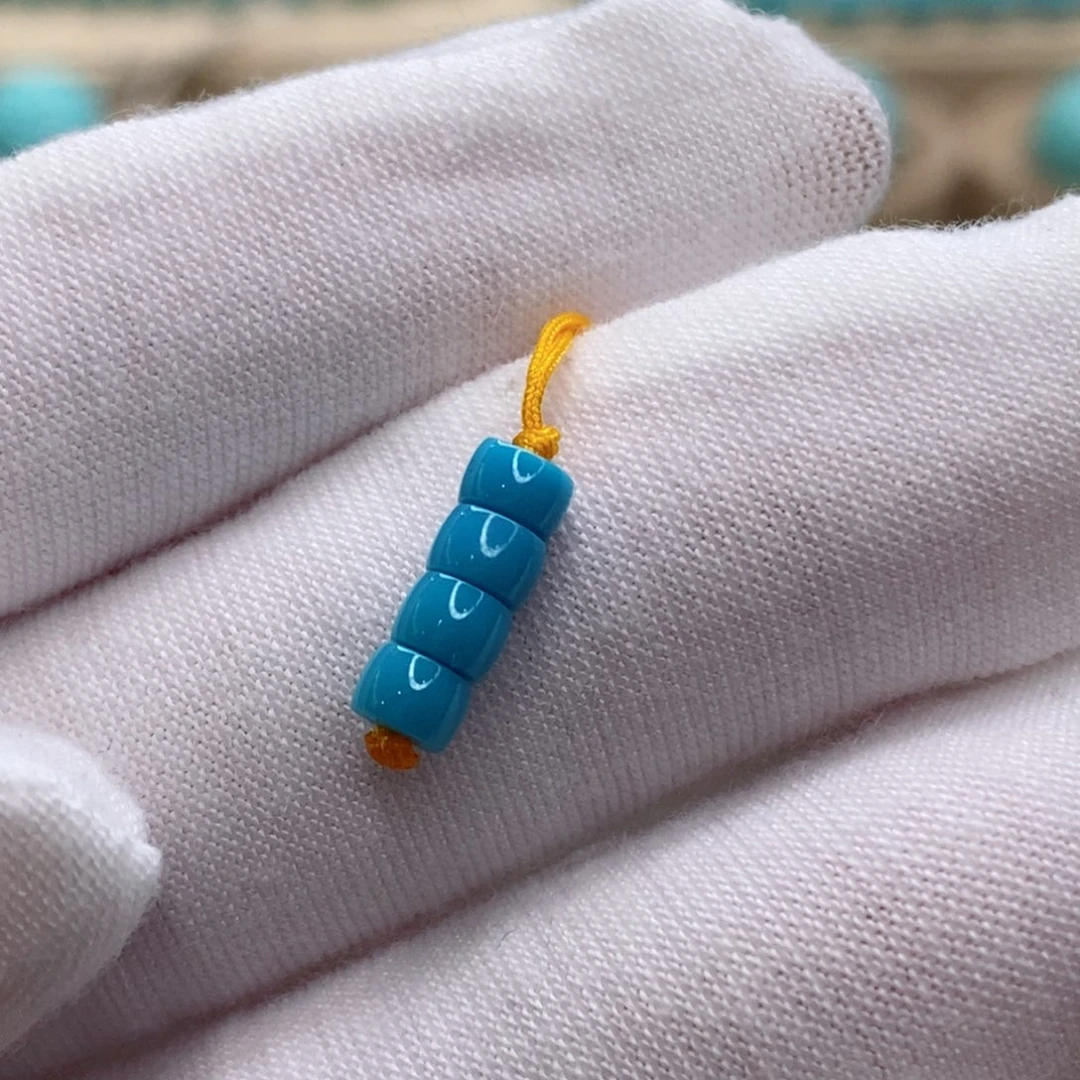 绿松石未镶嵌珠宝奇石4.2mm
