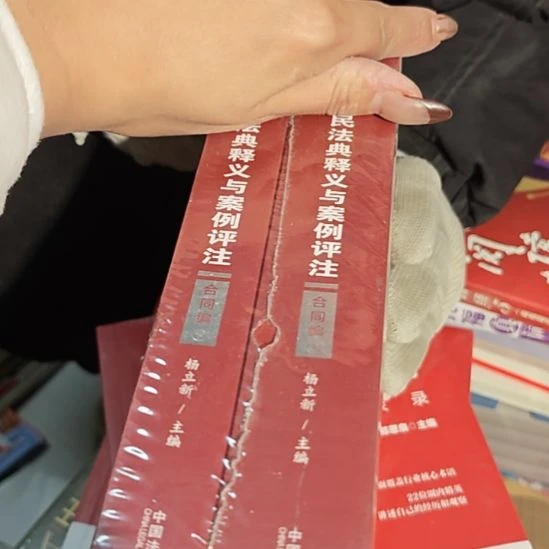民法典示意与案例评述两本一套库存书