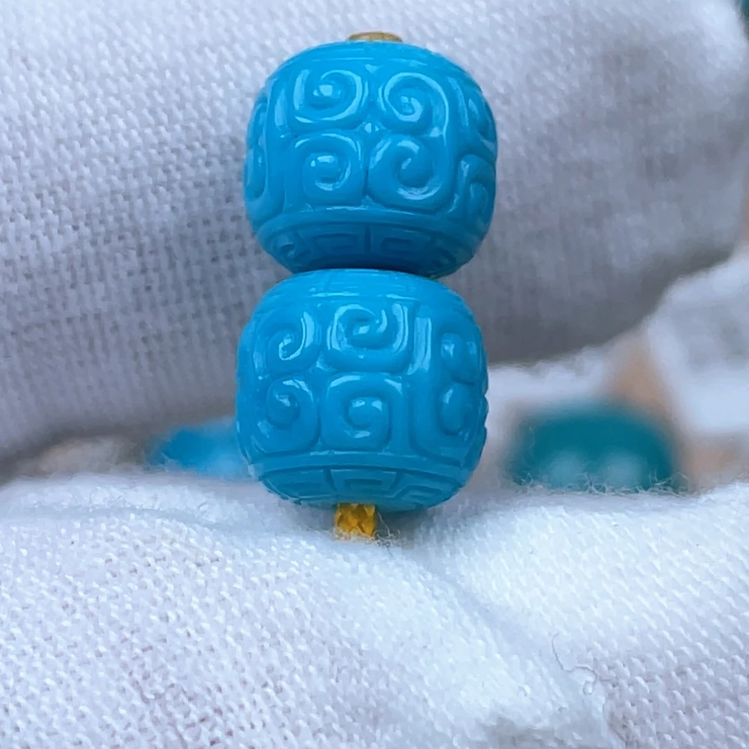 绿松石未镶嵌颈饰9.3mm