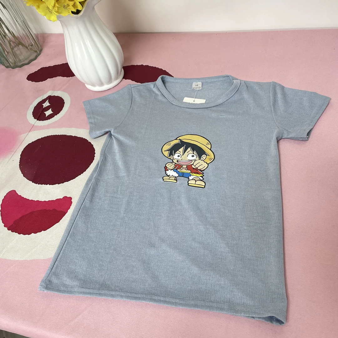 2025夏季新品男女童棉T儿童恤印花休闲速干夏款半袖时尚圆领韩版