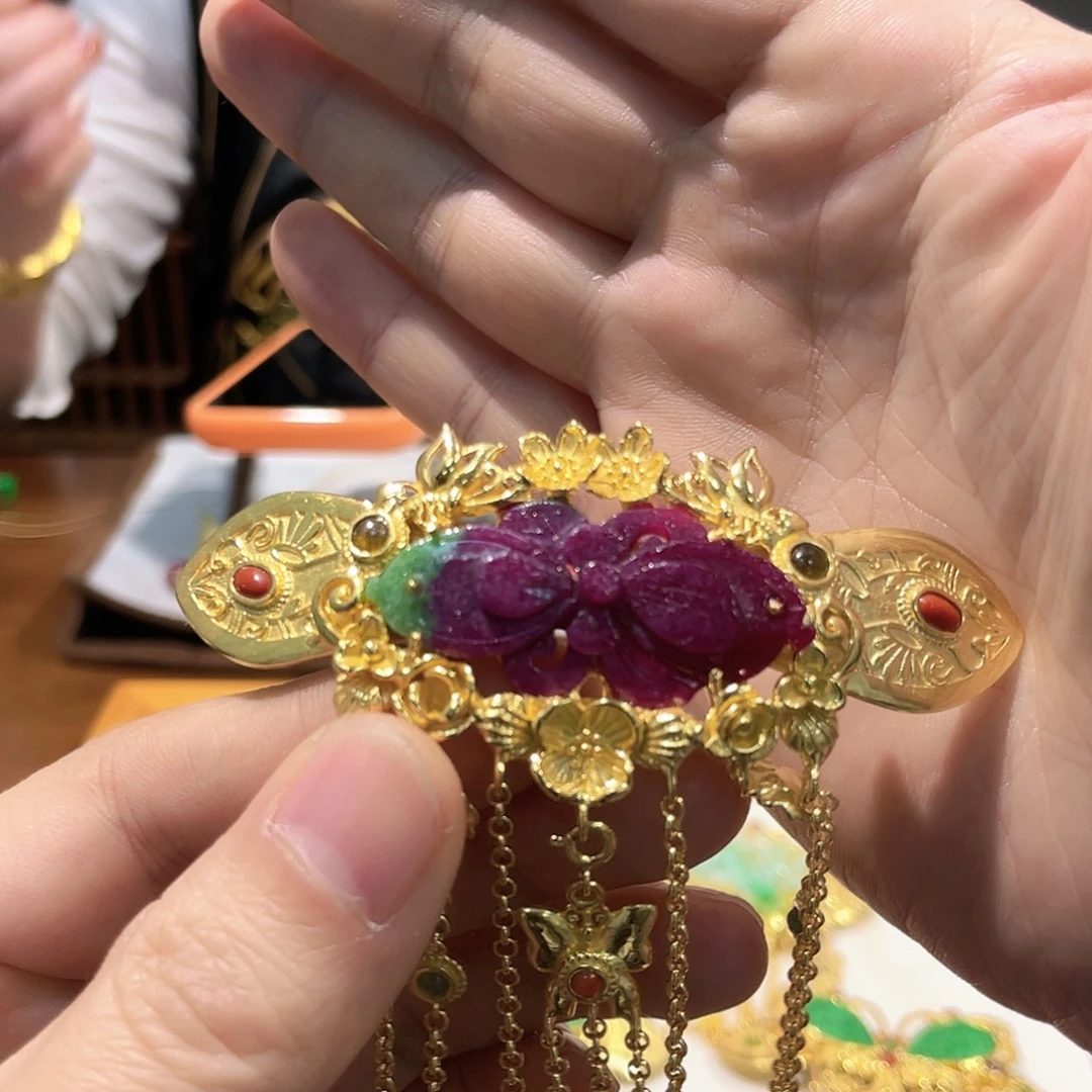 锦纶非金属发夹发饰