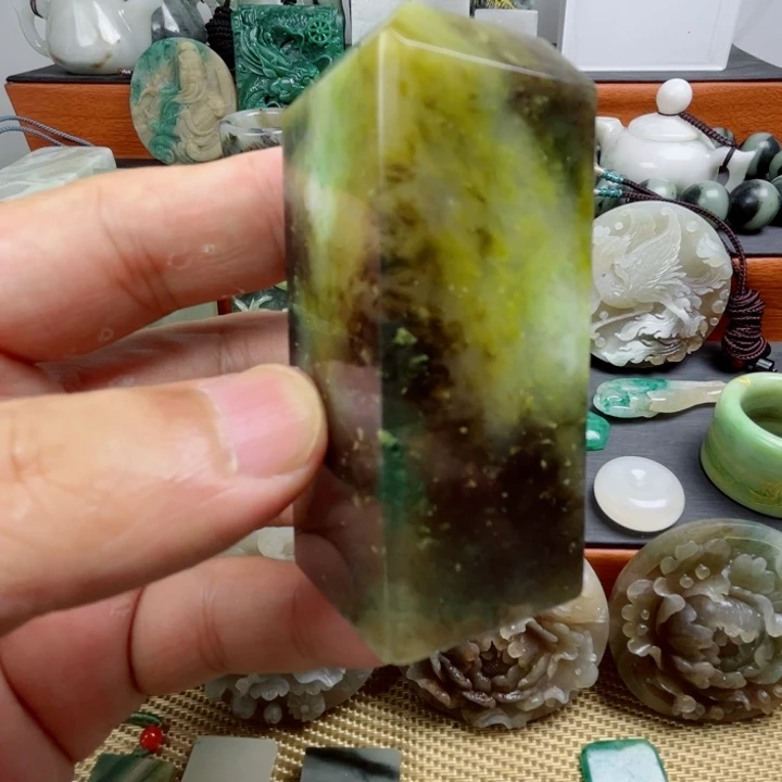 未镶嵌独山玉珠宝半成品