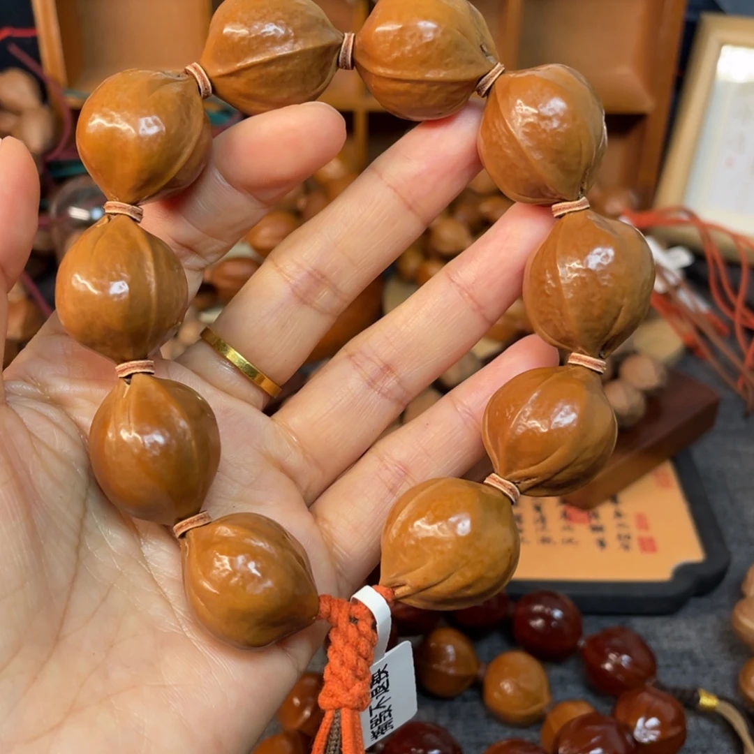 尘***风橄榄核手串/手链梅林铁核2326手串