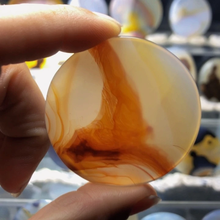 合金玛瑙/玉髓珠宝奇石63