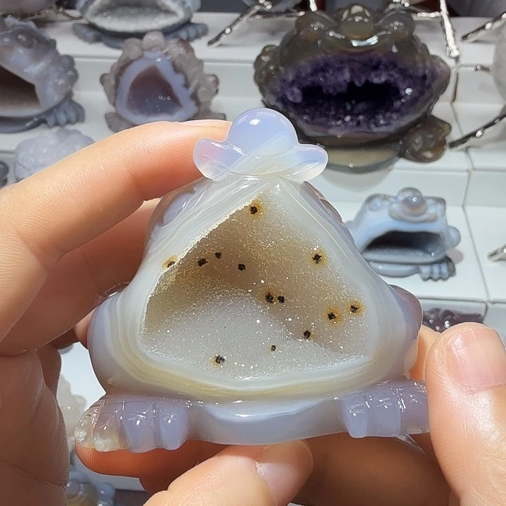 梦***玛瑙/玉髓未镶嵌摆件