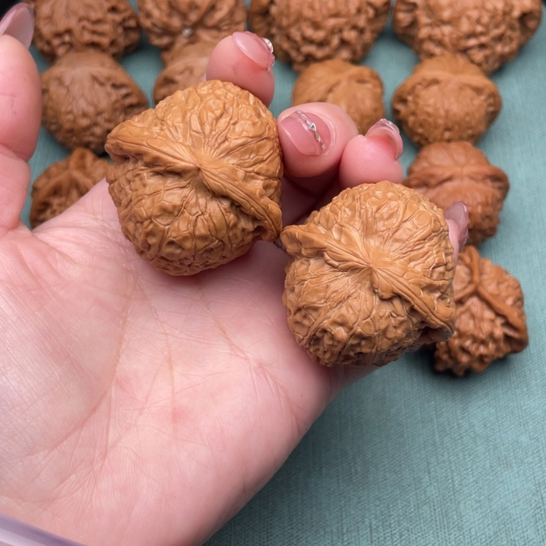 把件文玩核桃南瓜墩42.5尺45克