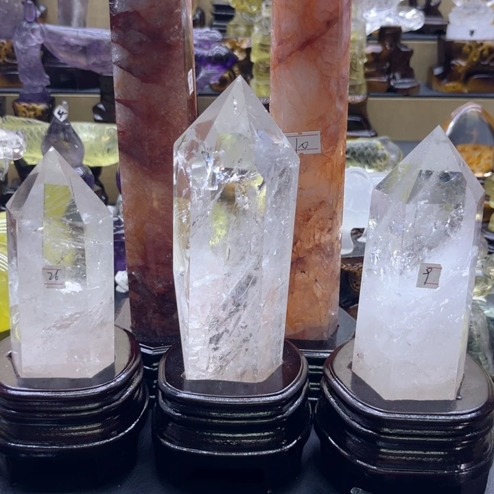 水晶摆件未镶嵌炭****摆件