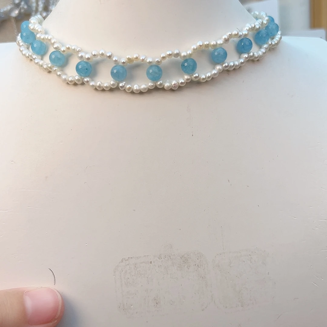 颈饰未镶嵌淡水珍珠