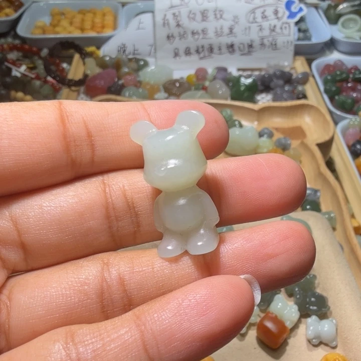 和田玉未镶嵌珠宝半成品你****⊙